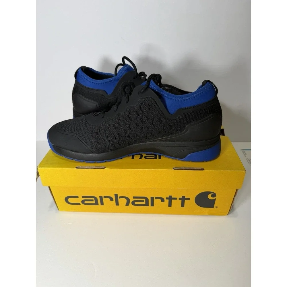 Carhartt Size 10W FORCE DAY ONE SAFETY Black New Men's Soft Toe Work Shoes